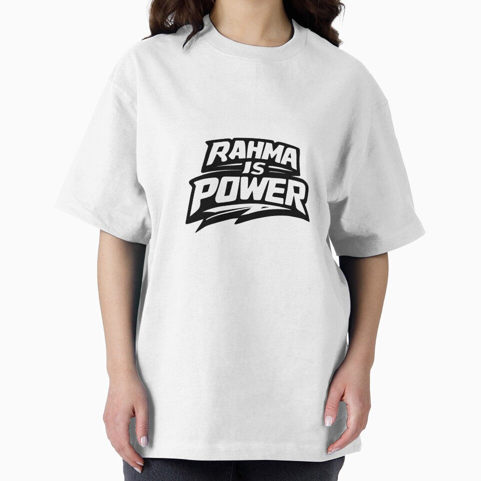 Rahma Is Power Faith Design by RAHMALIGHT T-Shirts, Hoodie, Sweatshirt | BlankRebels.com (Image 2)