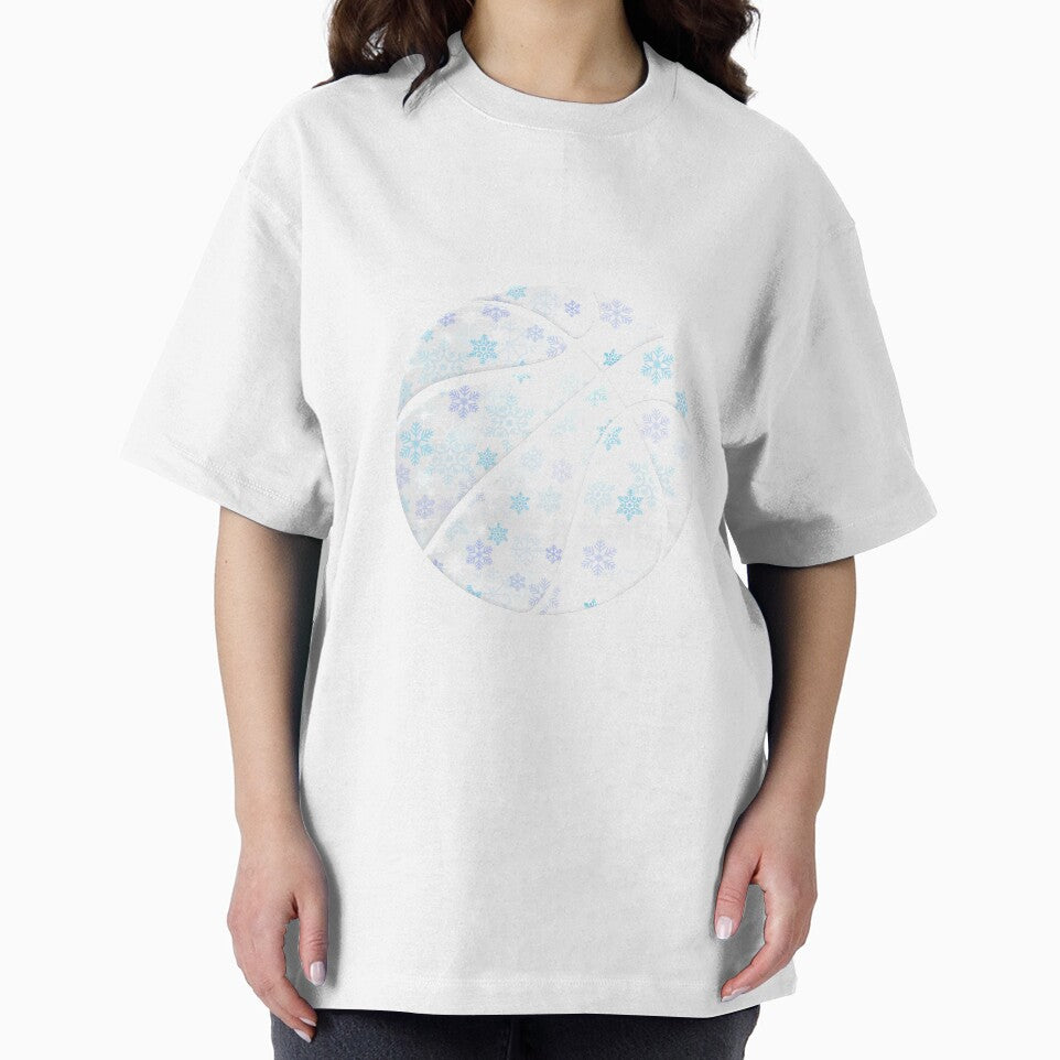 Abstract Basketball Design - Motivational Sports - Winter Snow Watercolor by Gaming x Sports T-Shirts, Hoodie,... (Image 2)