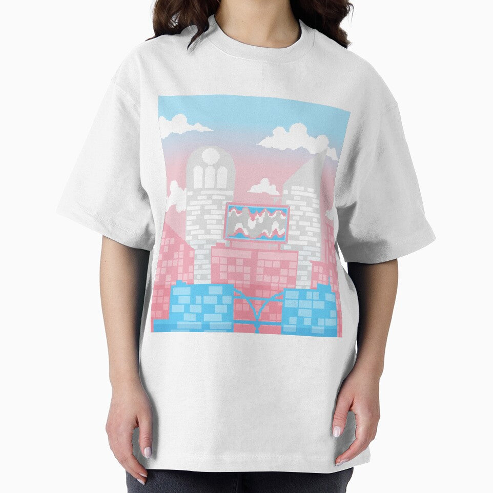 Pixel Trans Pride City T-Shirts, Hoodie, Sweatshirt
