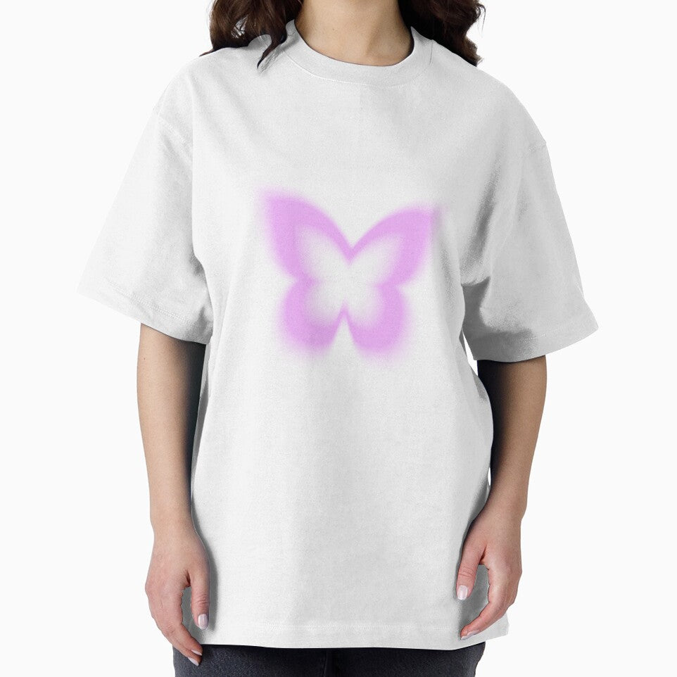 Y2K Purple Butterfly by Little Ink Co. T-Shirts, Hoodie, Sweatshirt | BlankRebels.com (Image 2)