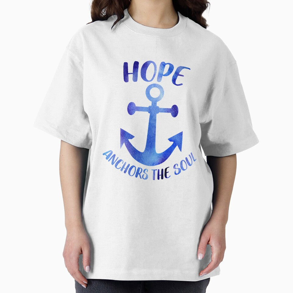 Hope Anchors The Soul ~ Motivation Feminist Mantra by StrangeStreet T-Shirts, Hoodie, Sweatshirt | BlankRebels.com (Image 2)