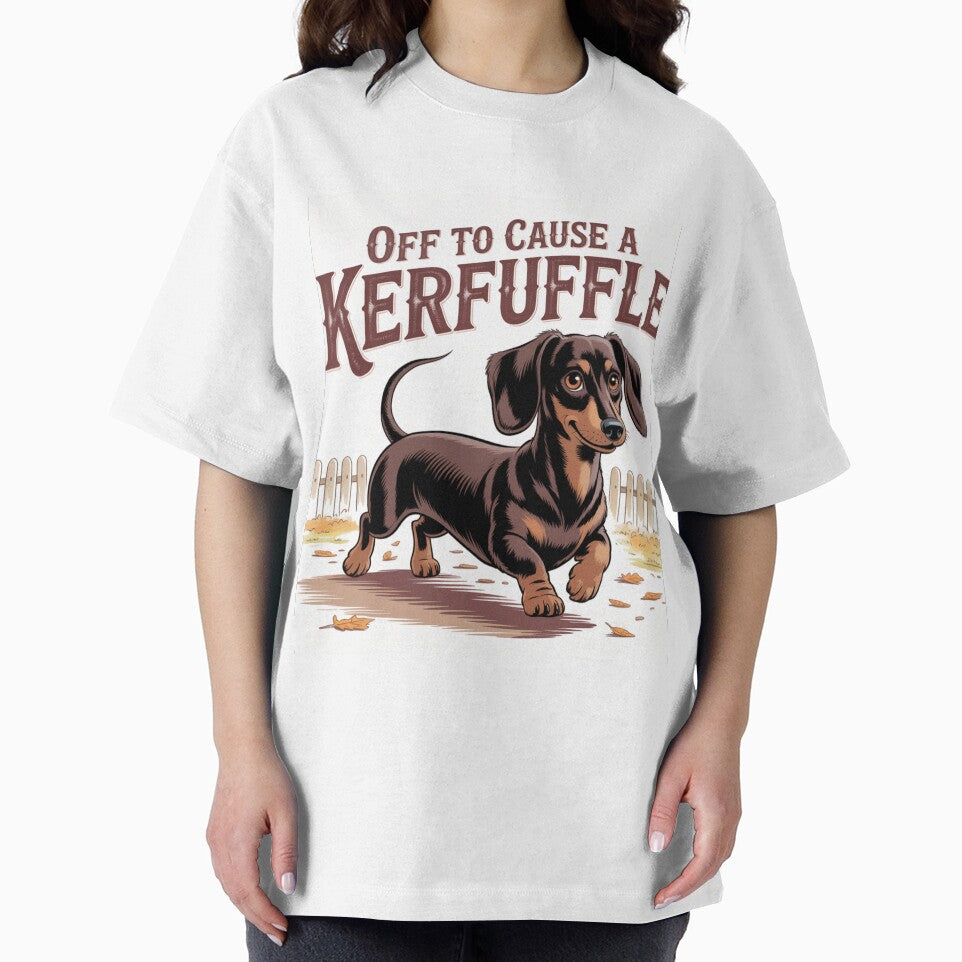 Off to Cause A Kerfluffle Dachshund by karolinao746 T-Shirts, Hoodie, Sweatshirt | BlankRebels.com (Image 2)