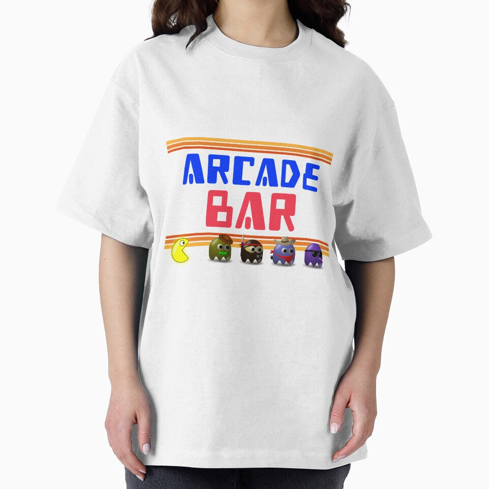 Arcade Bar - Retro Gaming T-Shirt by whytealistair Hoodie, Sweatshirt | BlankRebels.com (Image 2)