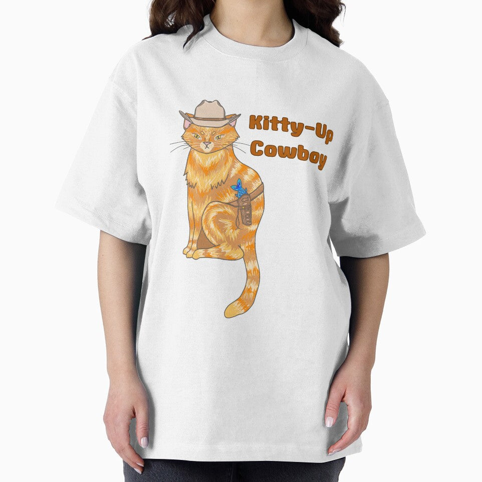 Kitty-Up Cowboy by nemuisensei T-Shirts, Hoodie, Sweatshirt | BlankRebels.com (Image 2)