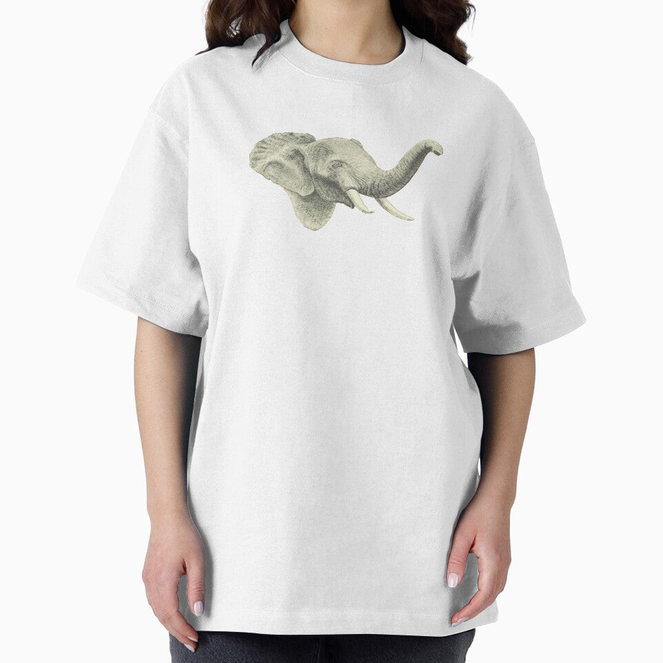 Vintage Elephant Illustration by bookishneighbor T-Shirts, Hoodie, Sweatshirt | BlankRebels.com (Image 2)