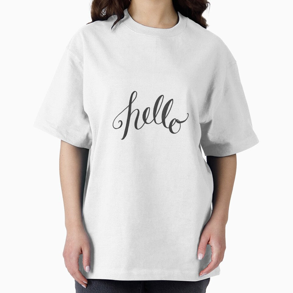 hello script by erussellart T-Shirts, Hoodie, Sweatshirt | BlankRebels.com (Image 2)