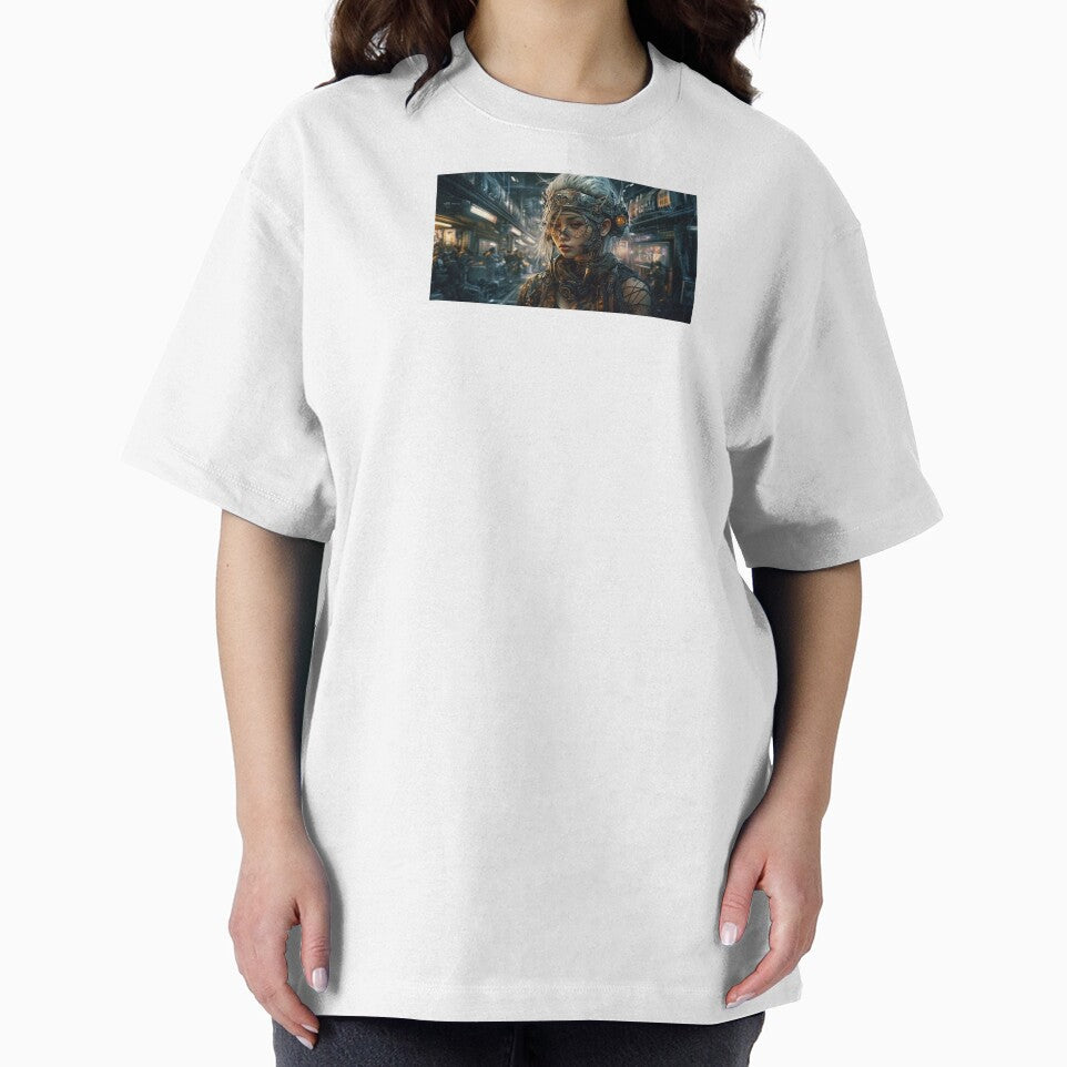 Cyberpunk Anime Girl by StoneBreak T-Shirts, Hoodie, Sweatshirt | BlankRebels.com (Image 2)