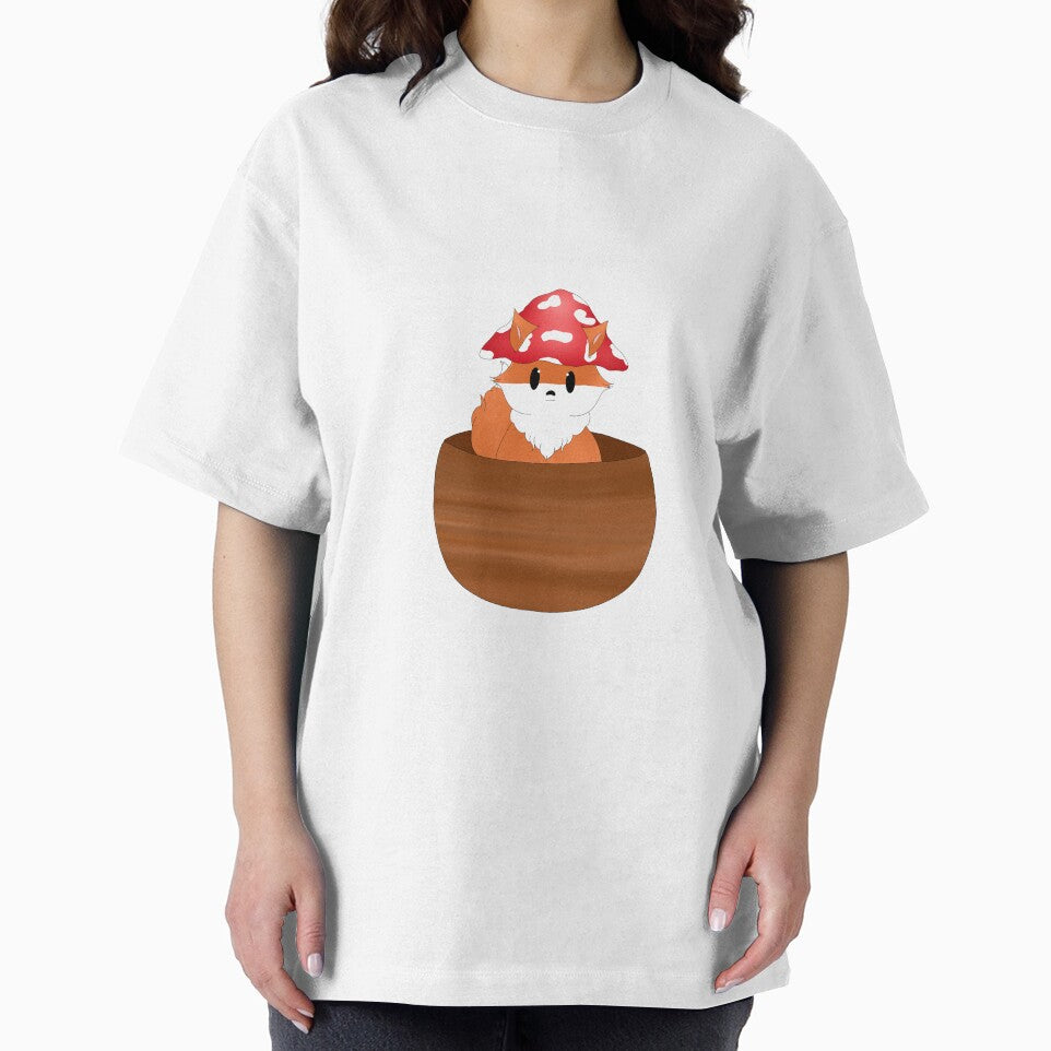 Mushroom Fox by Kleopy T-Shirts, Hoodie, Sweatshirt | BlankRebels.com (Image 2)