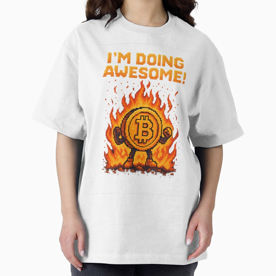 Crypto Burned Me And I Came Back for More - Pixel Art Crypto Design by Crypto_Store T-Shirts, Hoodie, Sweatshirt (Image 2)