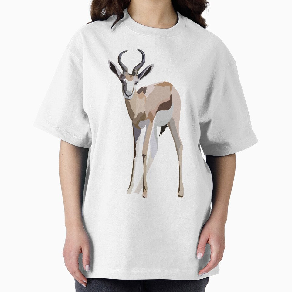 S is for Springbok,Springbok Artwork – Graceful Antelope Illustration and Wildlife Design by... (Image 2)