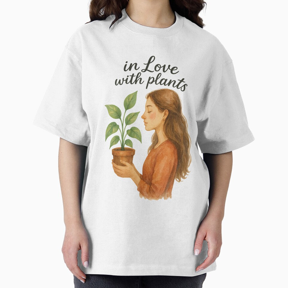 In Love with Plants – Gentle Watercolor Art for True Plant Lovers by Print-Zoo T-Shirts, Hoodie, Sweatshirt (Image 2)