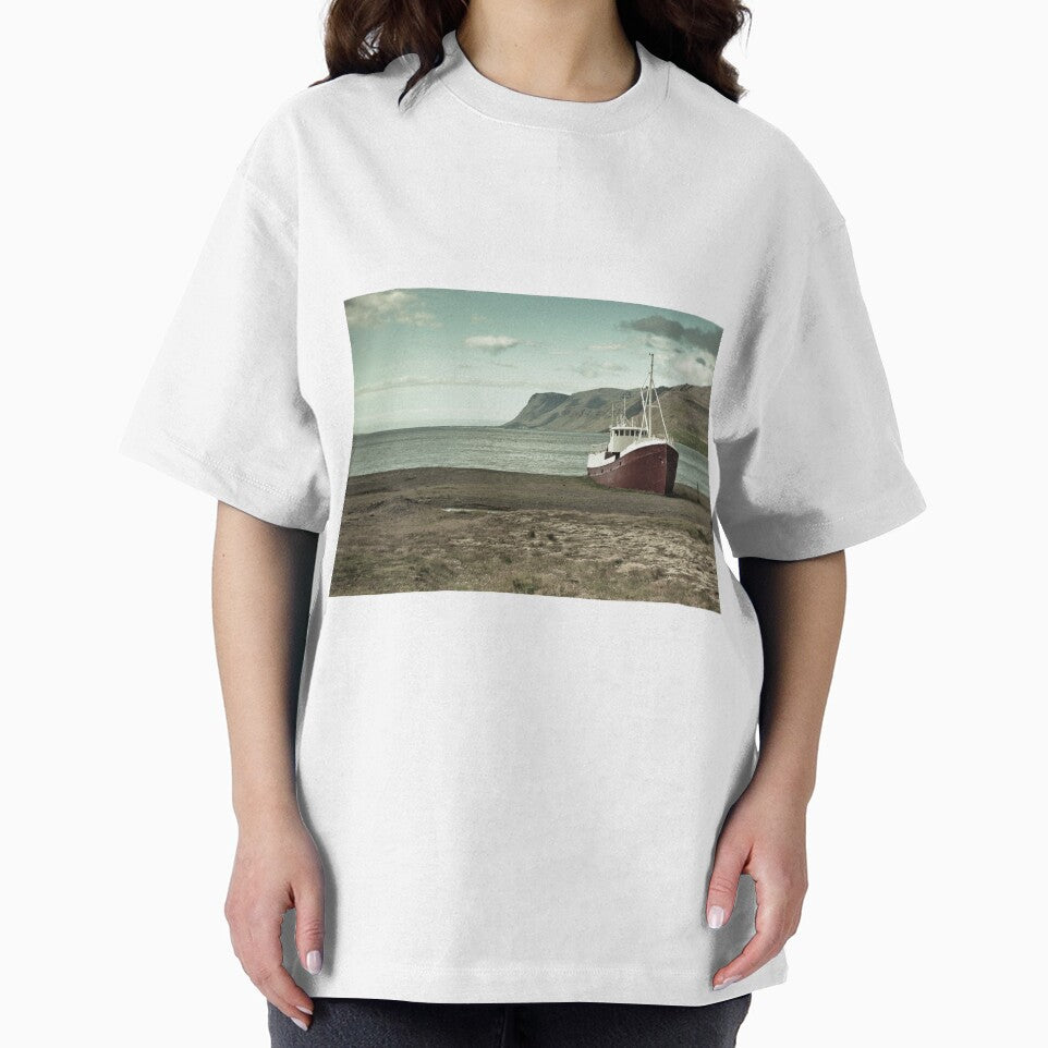 Abandoned fishing ship in Iceland by dvoevnore T-Shirts, Hoodie, Sweatshirt | BlankRebels.com (Image 2)