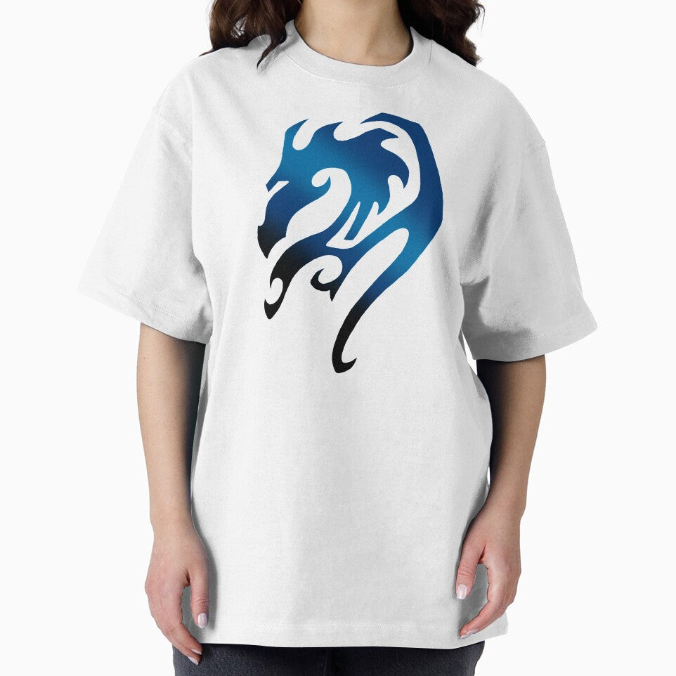 Dragon Stencil Blue by MQ-Dragons T-Shirts, Hoodie, Sweatshirt | BlankRebels.com (Image 2)