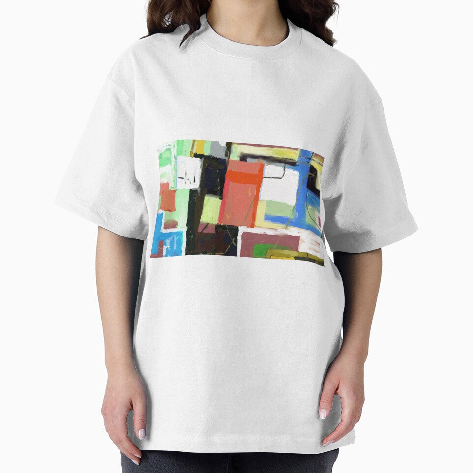 Abstract contemporary art 207 geometric shapes by myDigitalArt T-Shirts, Hoodie, Sweatshirt | BlankRebels.com (Image 2)