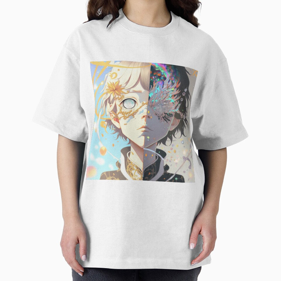 Light and Dark Genshin impact style by IA-Power T-Shirts, Hoodie, Sweatshirt | BlankRebels.com (Image 2)