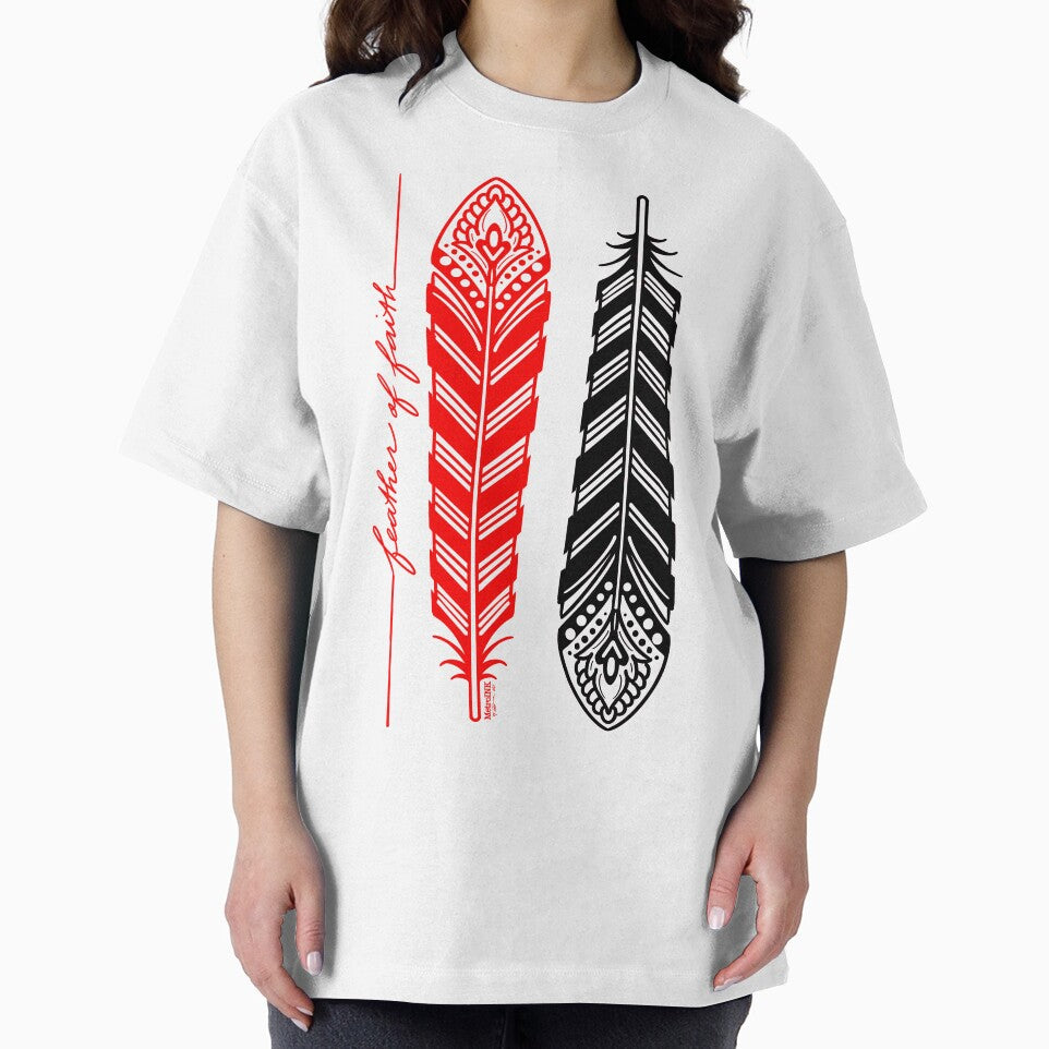 Feather Of Faith by MetroInk T-Shirts, Hoodie, Sweatshirt | BlankRebels.com (Image 2)