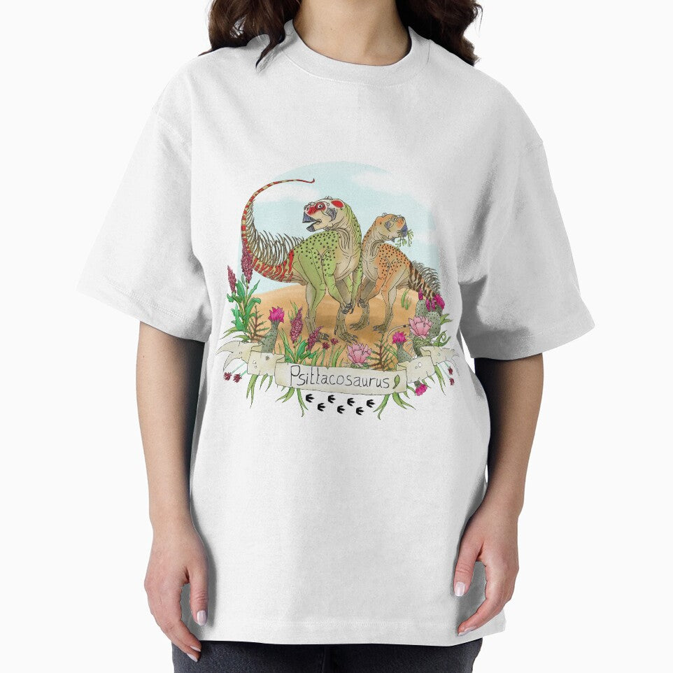 Psittacosaurus 'Dinos You Never Knew About' by LukeMartinsArt T-Shirts, Hoodie, Sweatshirt | BlankRebels.com (Image 2)