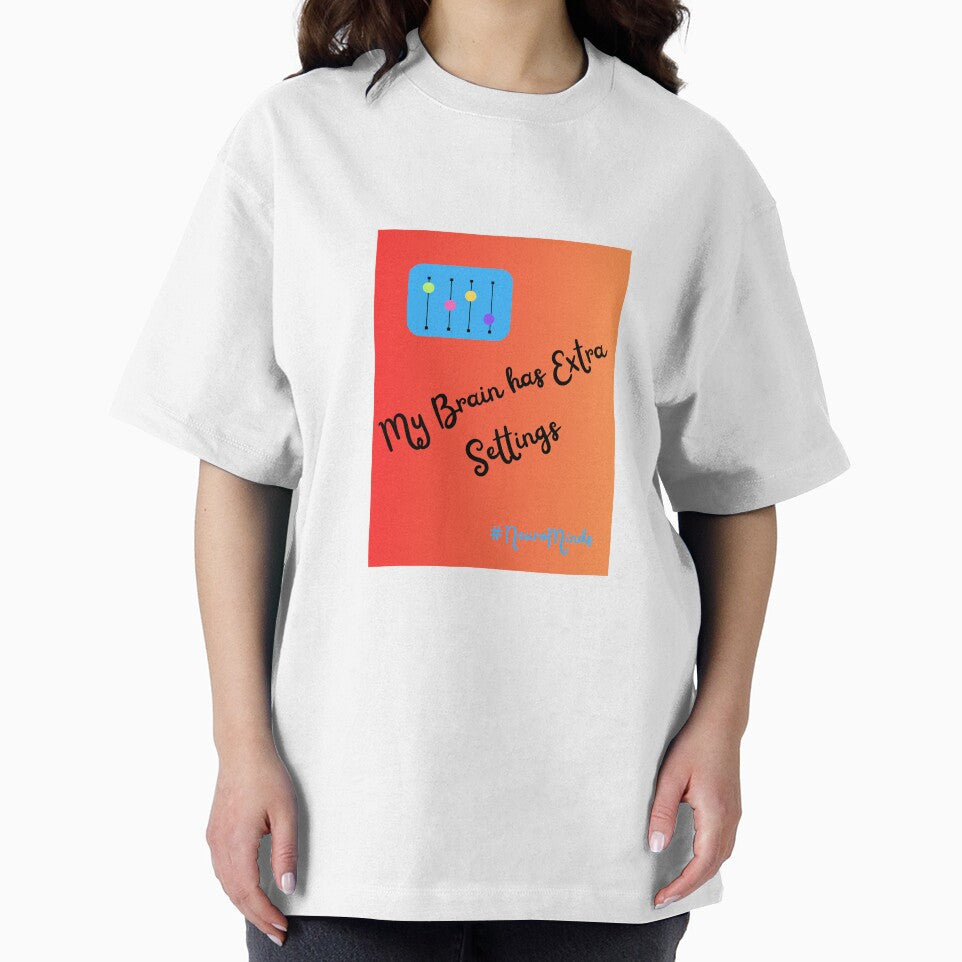 My Brain has Extra Settings #NeuroMinds by TheNeuroVerse T-Shirts, Hoodie, Sweatshirt | BlankRebels.com (Image 2)