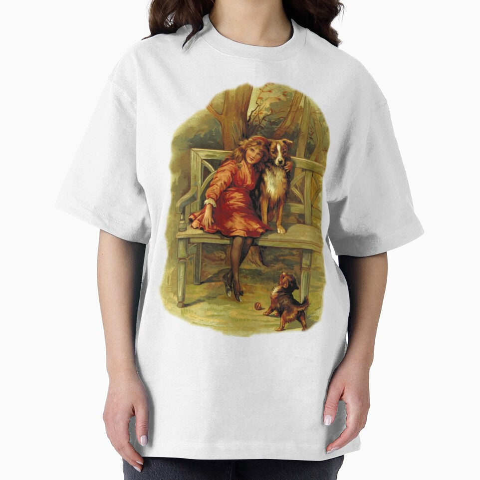 Dog On Bench by JHANL T-Shirts, Hoodie, Sweatshirt | BlankRebels.com (Image 2)