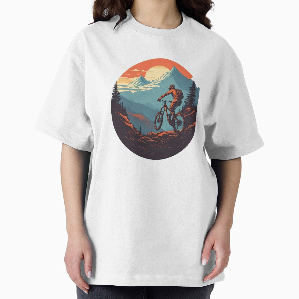 Retro Mountain Bike Lovers - Riding mountain bike Classic T-Shirt by tharaka-merch Hoodie, Sweatshirt (Image 2)