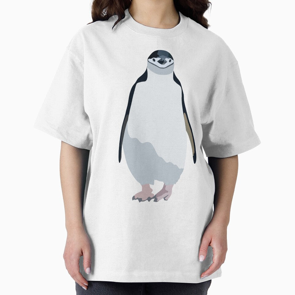 C is for Chinstrap Penguin,Penguin Illustration – Charming and Playful Antarctic Bird Artwork by... (Image 2)
