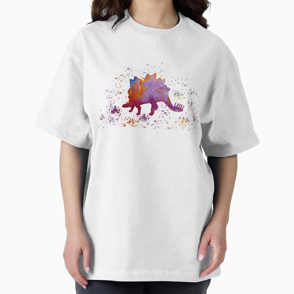 Dinosaur Art - Stegosaurus by BittenByErmines T-Shirts, Hoodie, Sweatshirt | BlankRebels.com (Image 2)