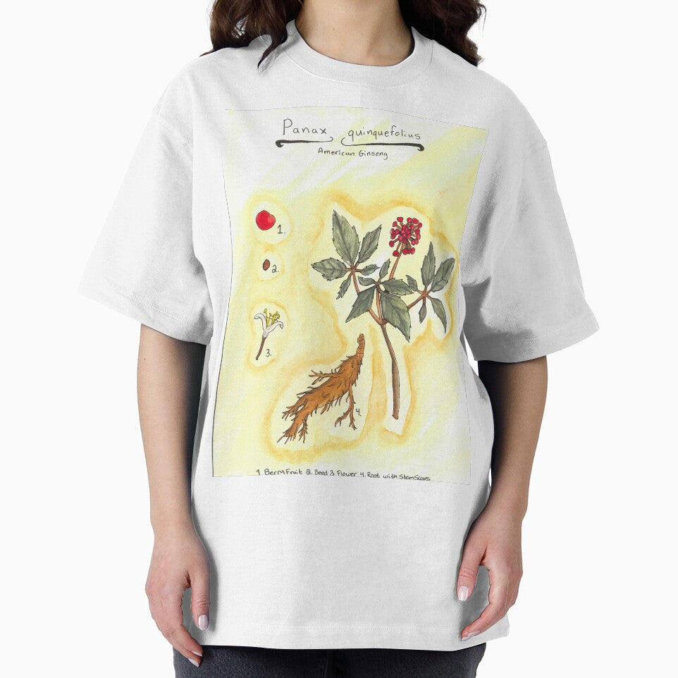 Panax quinquefolius (American Ginseng) by fhandsmcmike T-Shirts, Hoodie, Sweatshirt | BlankRebels.com (Image 2)