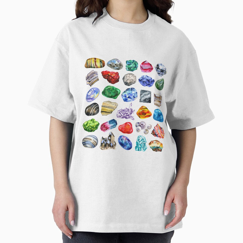 Minerals Gems and Crystals by banwa T-Shirts, Hoodie, Sweatshirt | BlankRebels.com (Image 2)