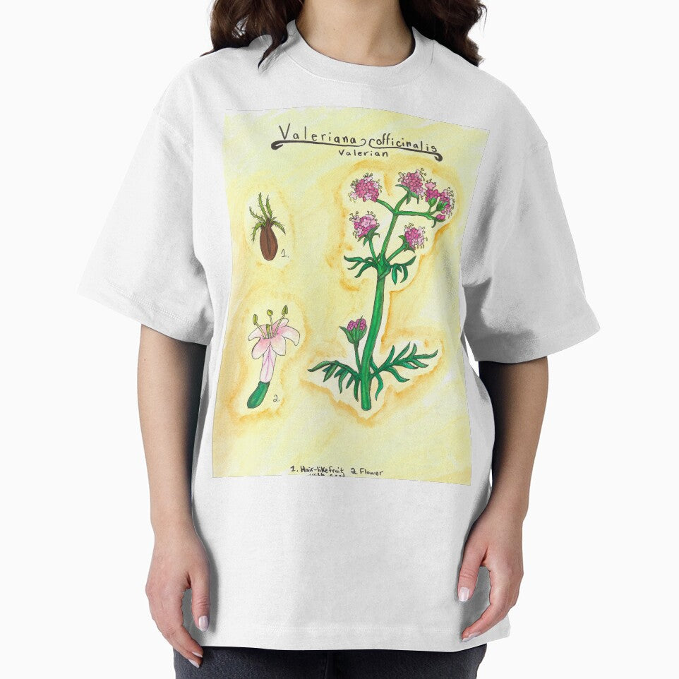 Valeriana officinalis (Valerian) by fhandsmcmike T-Shirts, Hoodie, Sweatshirt | BlankRebels.com (Image 2)