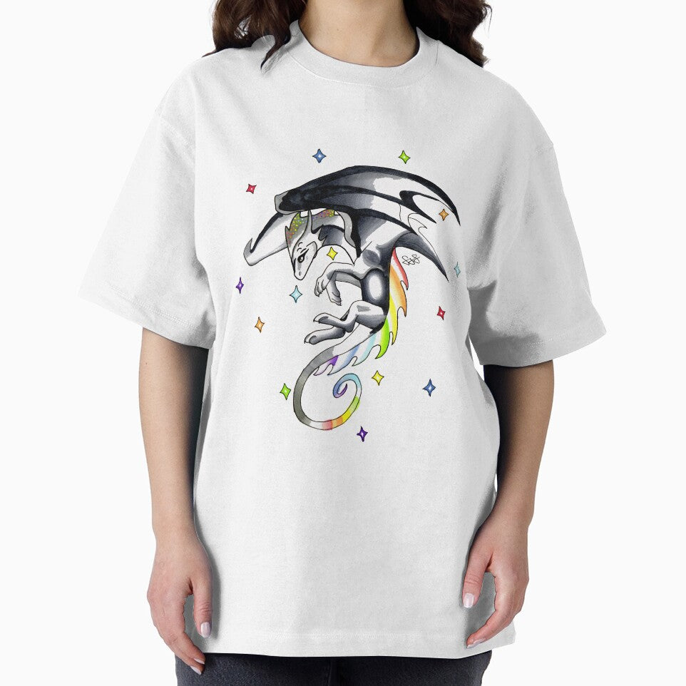 Rainbow Baby Dragon by MenagerieMayhem T-Shirts, Hoodie, Sweatshirt | BlankRebels.com (Image 2)