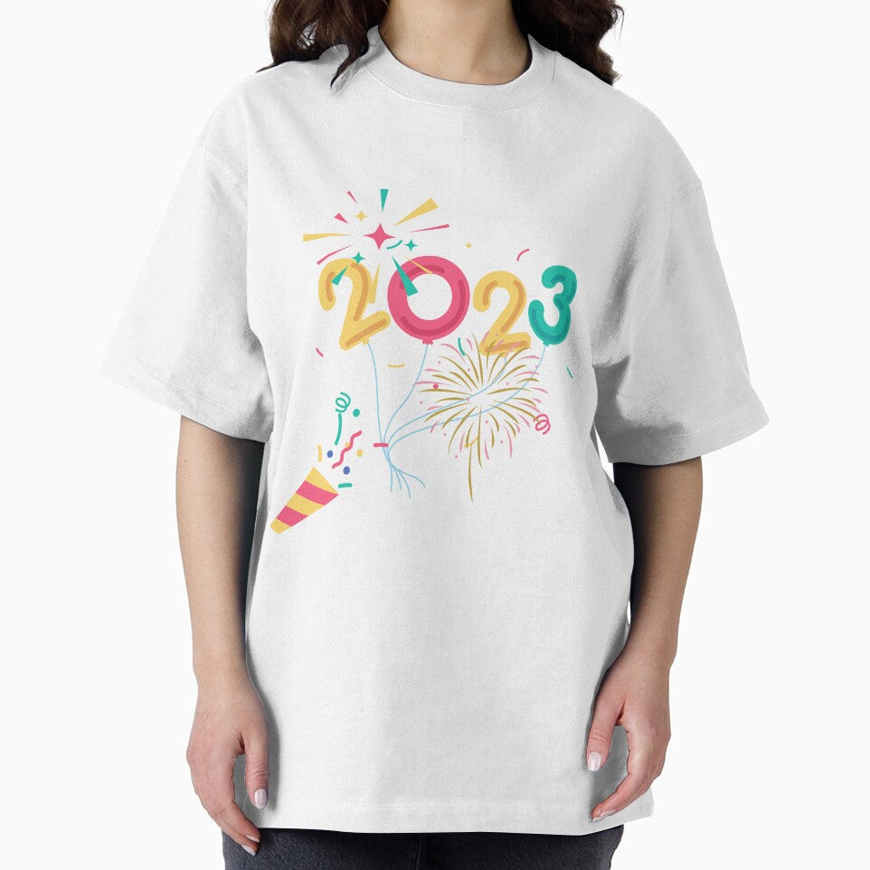 Ballons Happy New Year 2023 celebrate party by creatediscount T-Shirts, Hoodie, Sweatshirt | BlankRebels.com (Image 2)