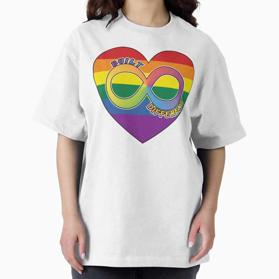 Built Different | Neurodivergent + Pride by Cryptid-Ohio T-Shirts, Hoodie, Sweatshirt | BlankRebels.com (Image 2)
