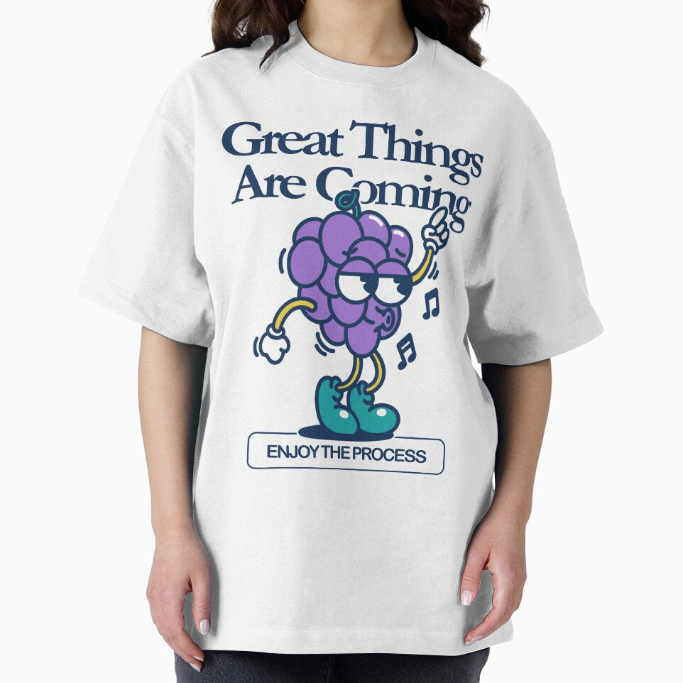 Purple Grape Retro Mascot by Chanaika4