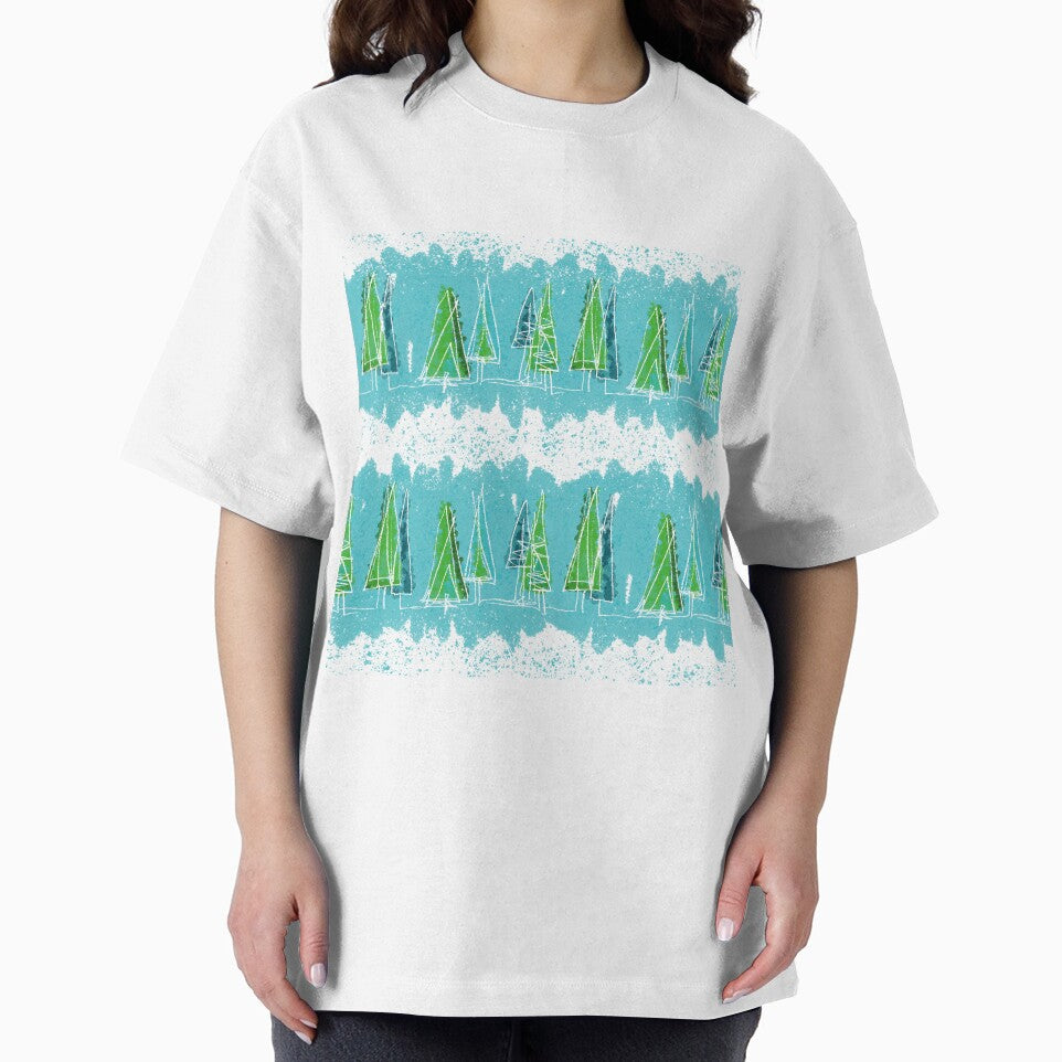 Holiday Trees Doodle by CMGstudio T-Shirts, Hoodie, Sweatshirt | BlankRebels.com (Image 2)