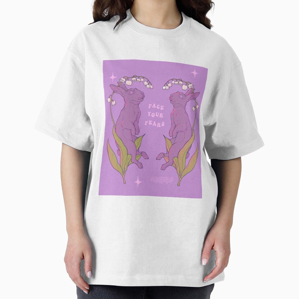 Bunnies and lily of the valley quote design! by Twinkling  Toad T-Shirts, Hoodie, Sweatshirt | BlankRebels.com (Image 2)