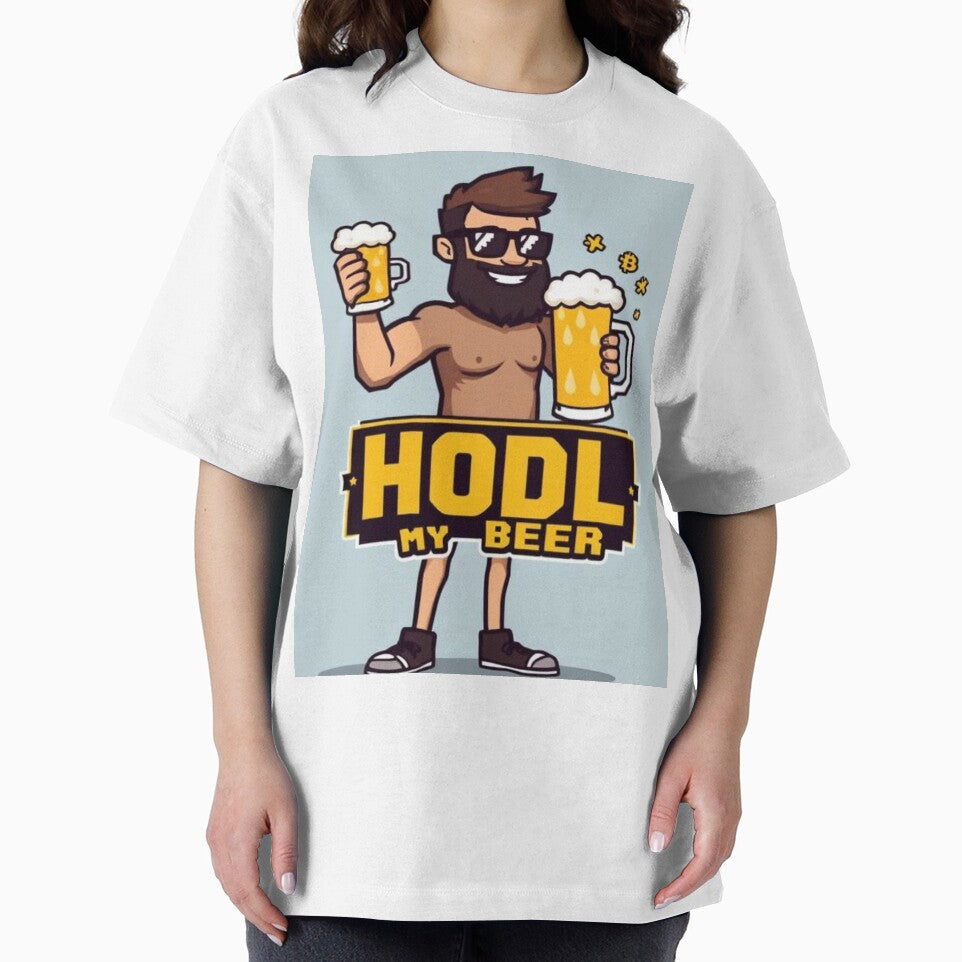 HODL My Beer – Crypto Trading Humor" by bullbeargear T-Shirts, Hoodie, Sweatshirt | BlankRebels.com (Image 2)
