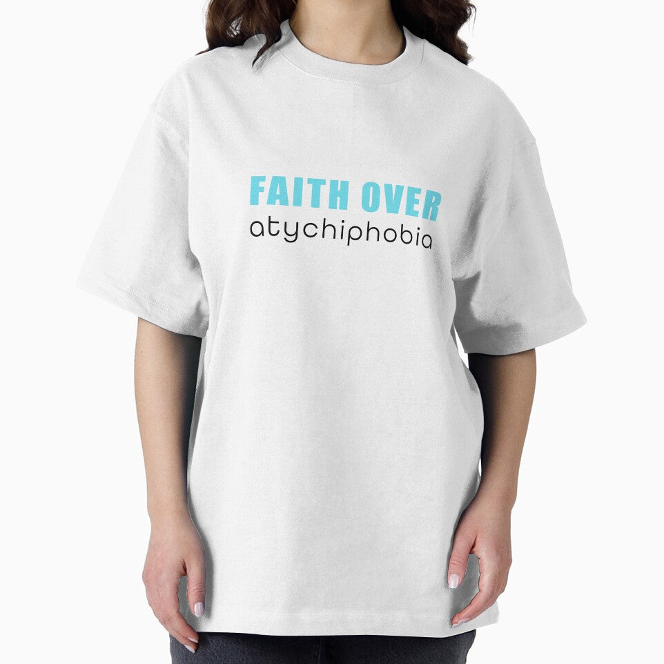 Faith Over Atychiphobia blue and black sticker by Kara’s Creations T-Shirts, Hoodie, Sweatshirt | BlankRebels.com (Image 2)