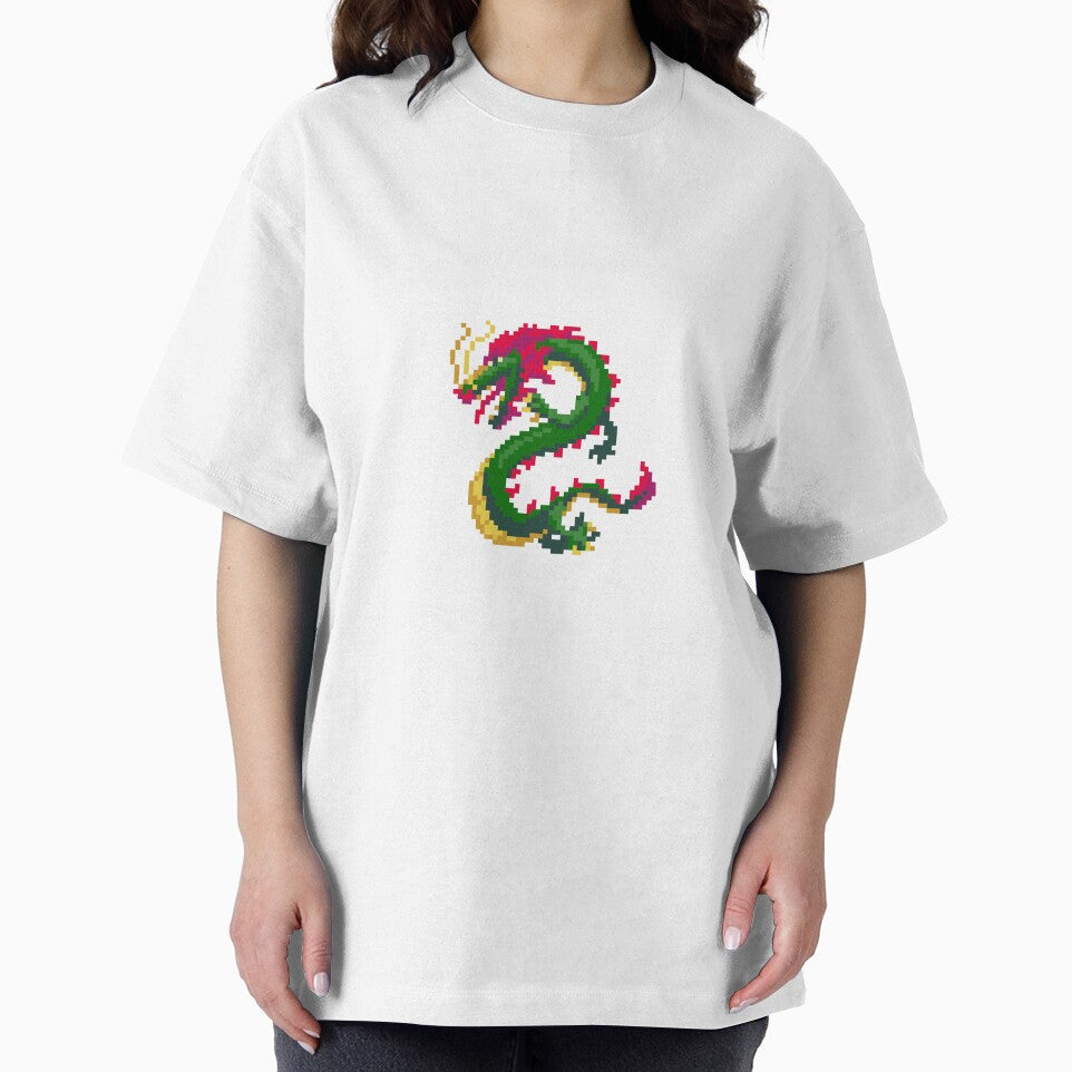 Dragon Pixel Art by Nikki Studley T-Shirts, Hoodie, Sweatshirt | BlankRebels.com (Image 2)