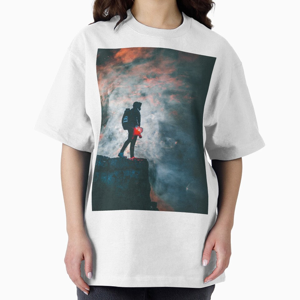 Brilliant blue and orange space exploration by DelightfulArts T-Shirts, Hoodie, Sweatshirt | BlankRebels.com (Image 2)