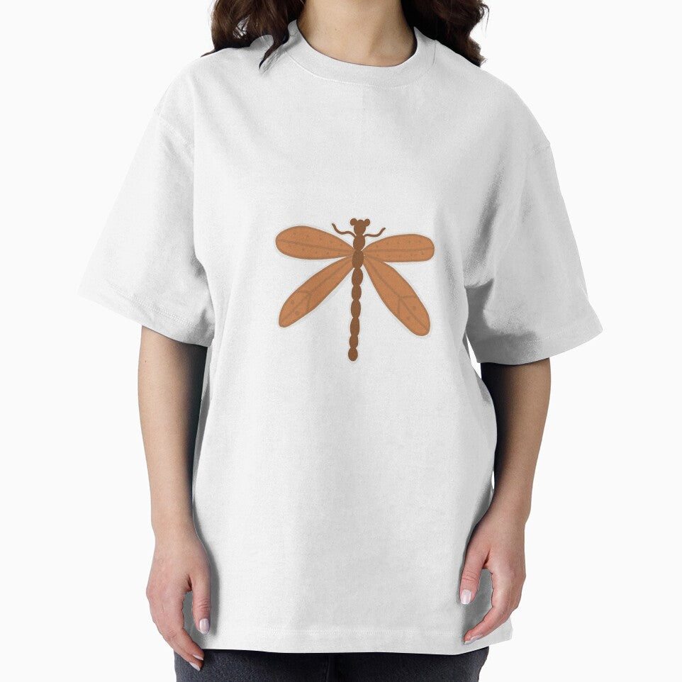 Orange Dragonfly by Audrey Moody