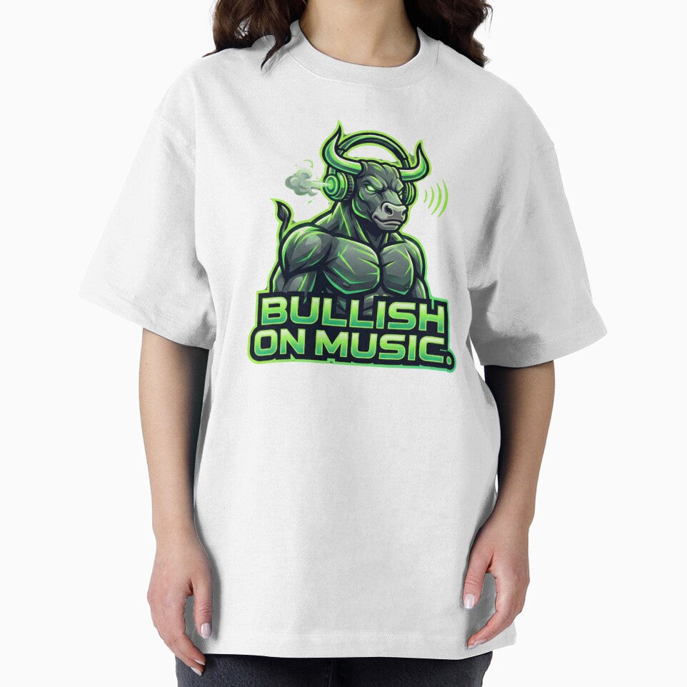 Stock Market Musician T-Shirt - 'Bullish on Music' (Image 2)
