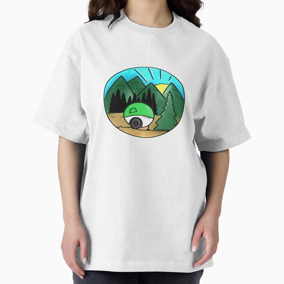 Love camping in the forest and mountains by mcb-jp T-Shirts, Hoodie, Sweatshirt | BlankRebels.com (Image 2)
