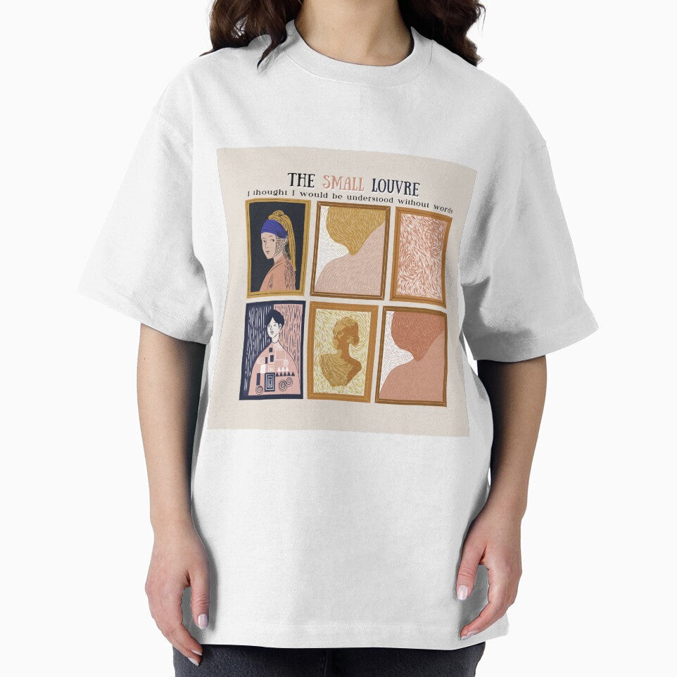 The small Louvre - 6 paintings - Light background by Athenasgirl T-Shirts, Hoodie, Sweatshirt | BlankRebels.com (Image 2)
