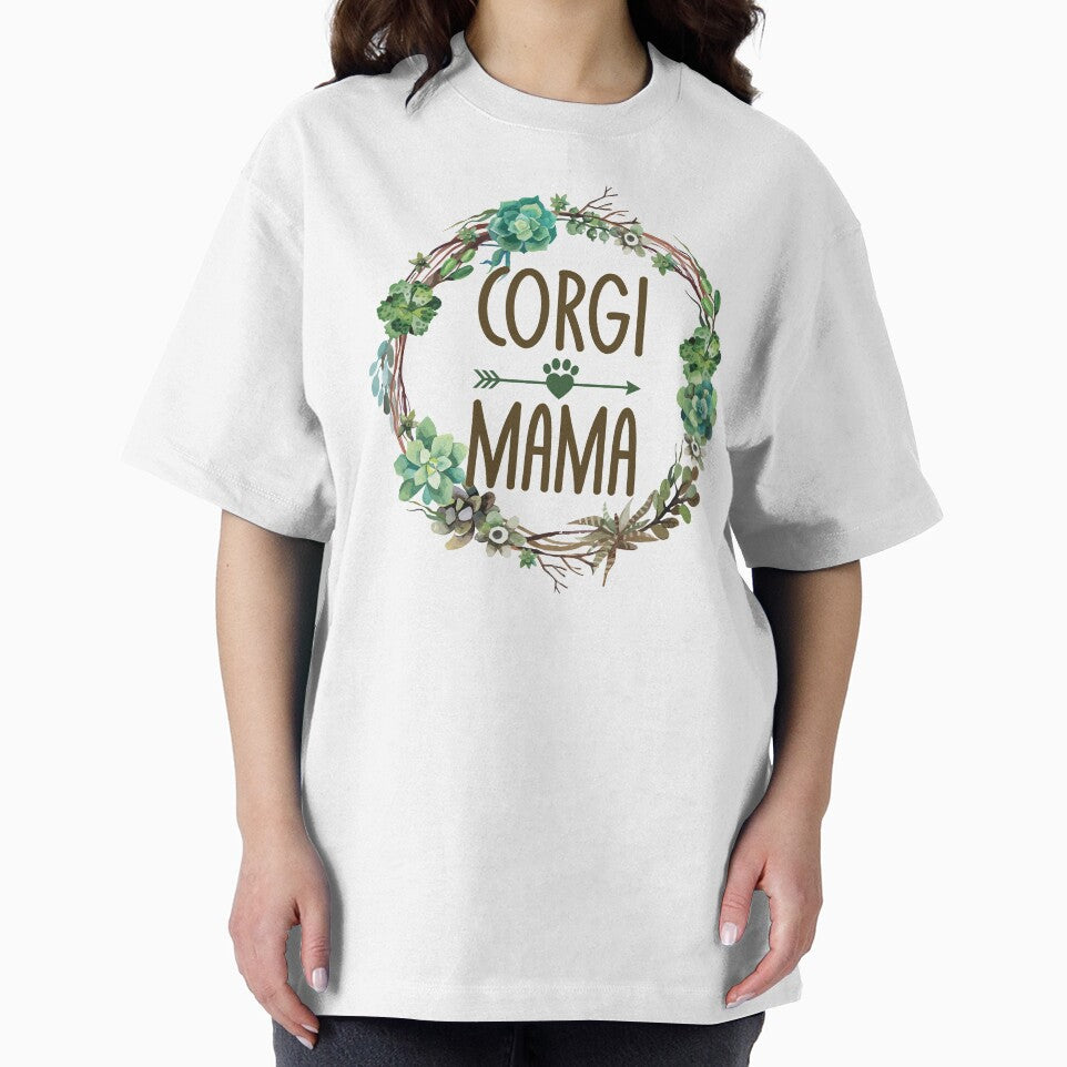 Cute Corgi Mom T-Shirt Welsh Corgi Lovers Mothers Day Gifts by mrsmitful Hoodie, Sweatshirt | BlankRebels.com (Image 2)