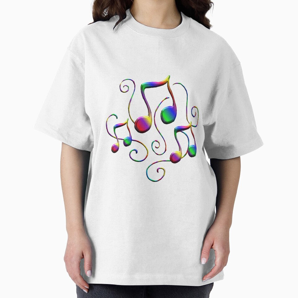 Colorful Music Notes and Fun Swirls by CoolDoodles T-Shirts, Hoodie, Sweatshirt | BlankRebels.com (Image 2)
