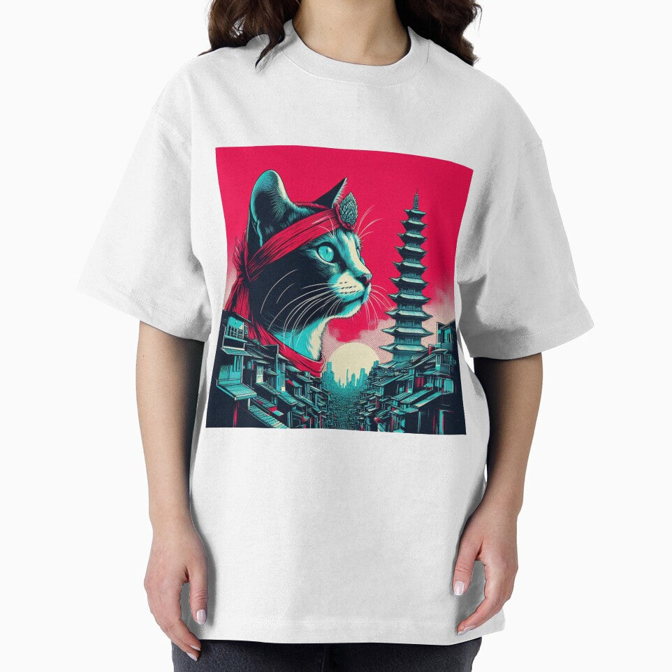 Cat cyberpunk by Silveira-Jess T-Shirts, Hoodie, Sweatshirt | BlankRebels.com (Image 2)