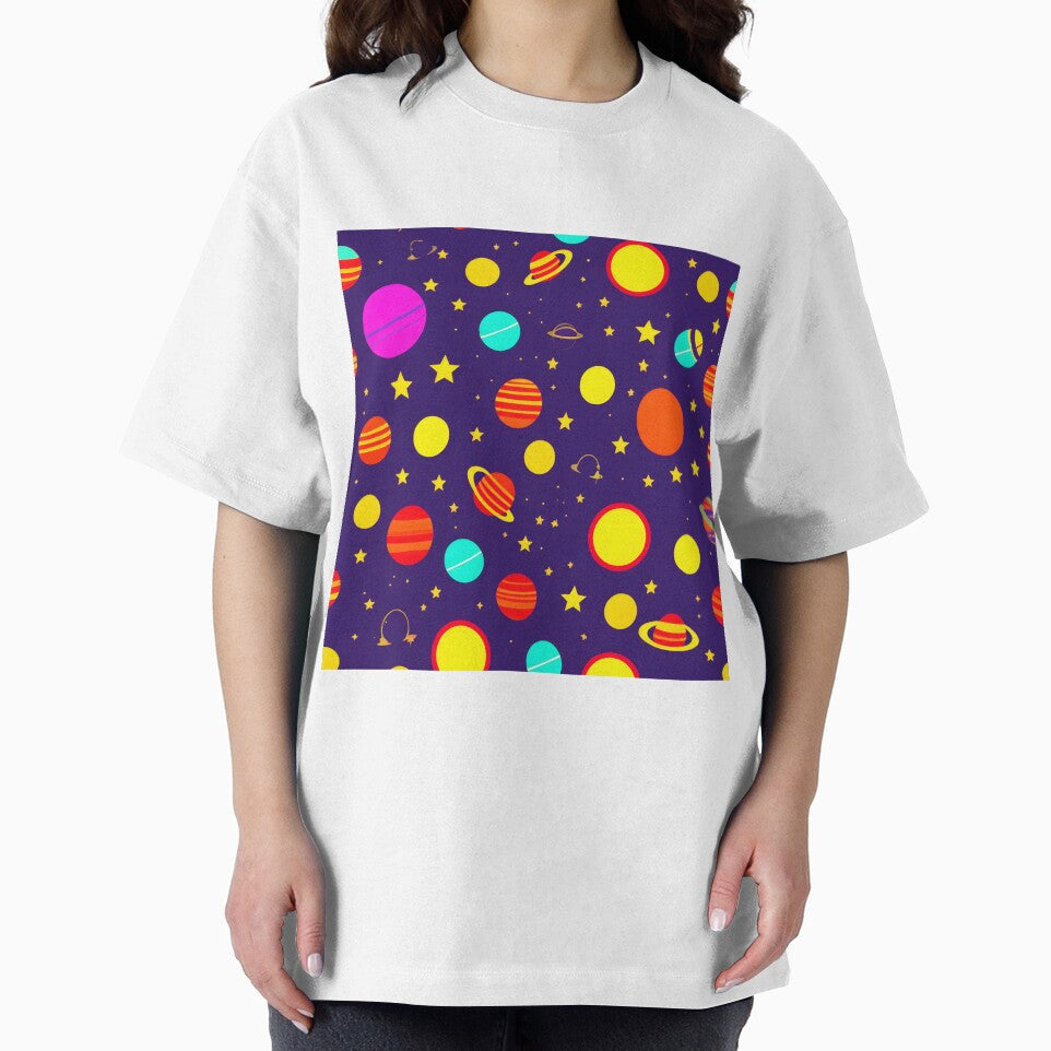 Copy of Space Pattern 2 by Planetporridge T-Shirts, Hoodie, Sweatshirt | BlankRebels.com (Image 2)