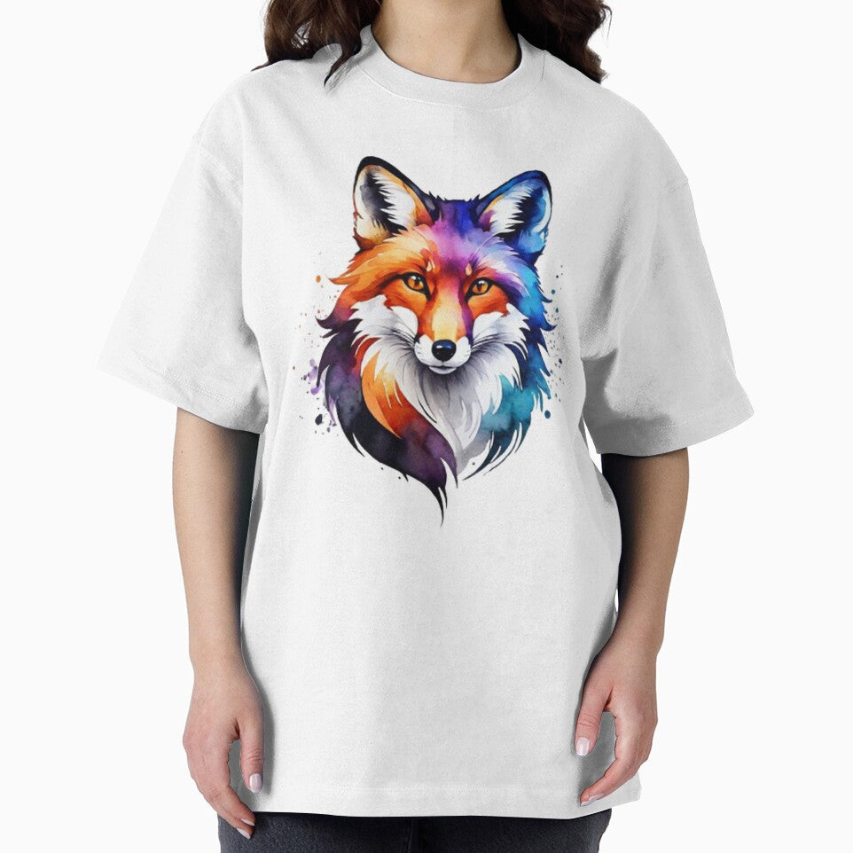 Watercolor fox T-shirt / Hoodie by GAO Art Design Sweatshirt | BlankRebels.com (Image 2)