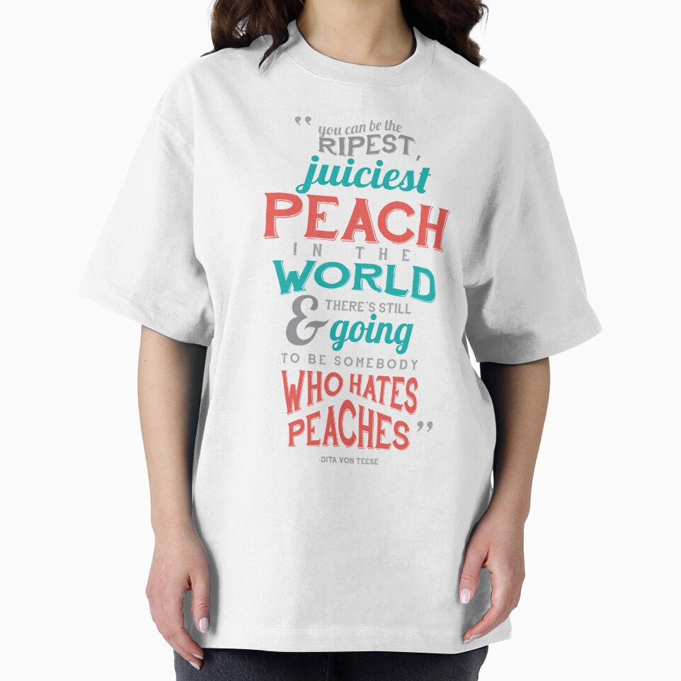 Peach Typography Quote by michelemoira T-Shirts, Hoodie, Sweatshirt | BlankRebels.com (Image 2)