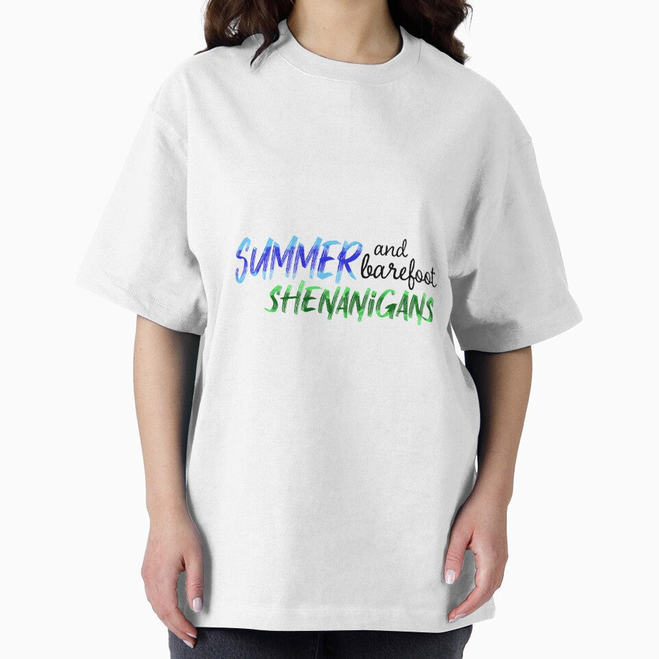 Summer And Barefoot Shenanigans Sticker by marianna32002 T-Shirts, Hoodie, Sweatshirt | BlankRebels.com (Image 2)